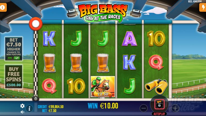 Large Bass Day at the Races